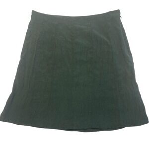 Madewell Mini Skirt A-Line Career Casual Green Size 4